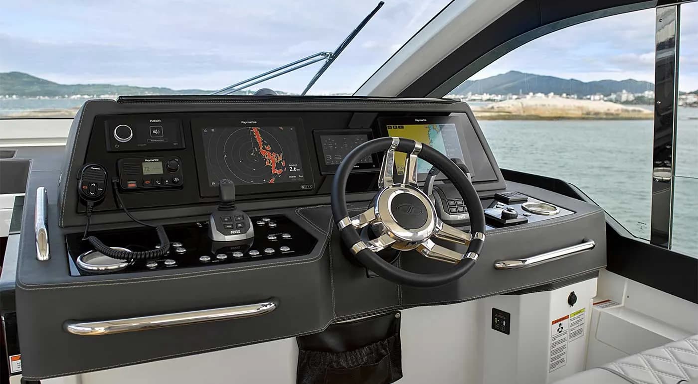 Deck view of SCHAEFER 380