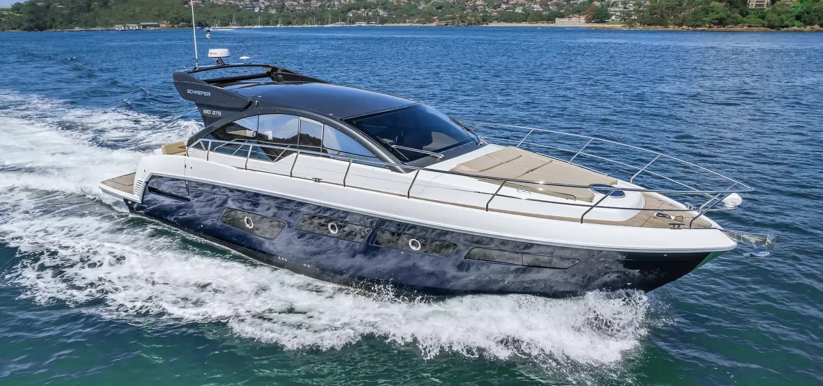 Helm view of Schaefer 510 GTS