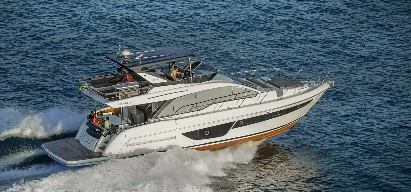 Interior view of Schaefer Yachts 600