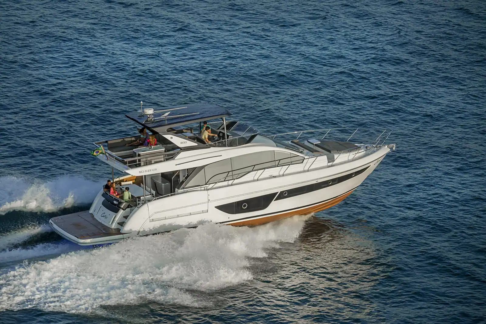 Exterior view of Schaefer Yachts 600