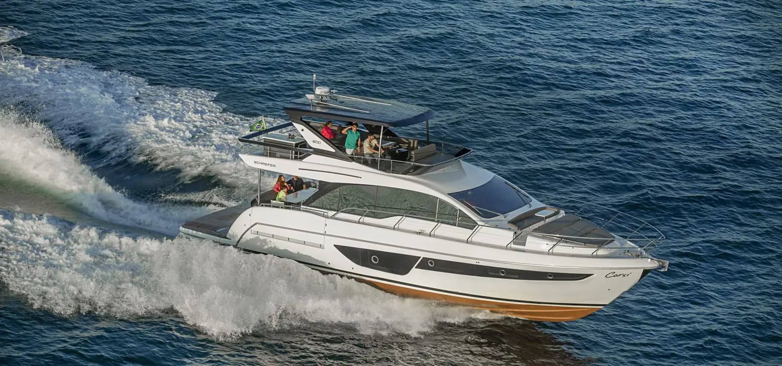 Exterior view of Schaefer Yachts 600