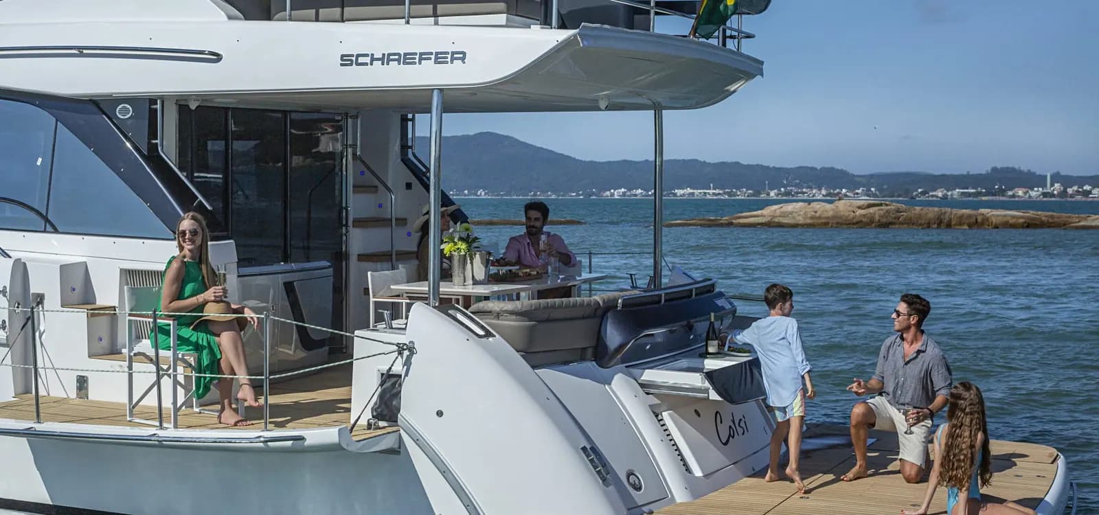 Interior view of Schaefer Yachts 600