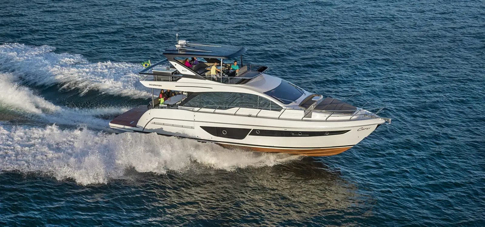Deck view of Schaefer Yachts 600