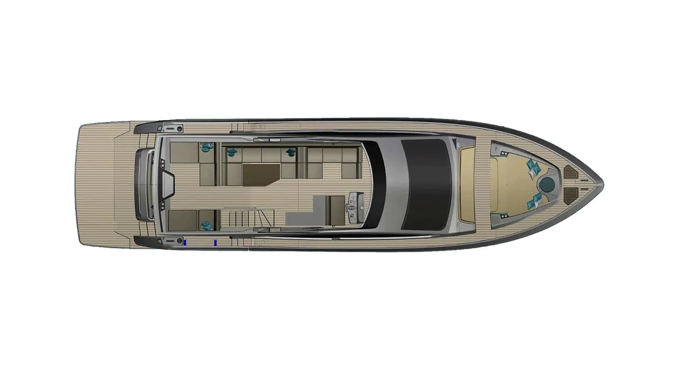 Deck view of Schaefer 660