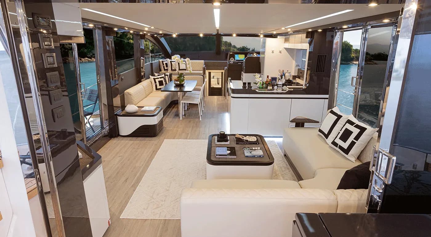 Interior view of Schaefer 770