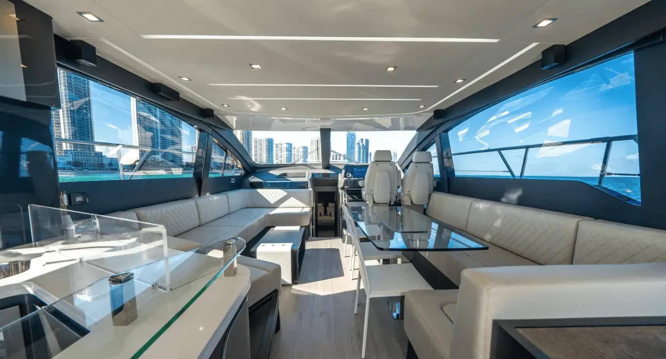 Deck view of Schaefer 660